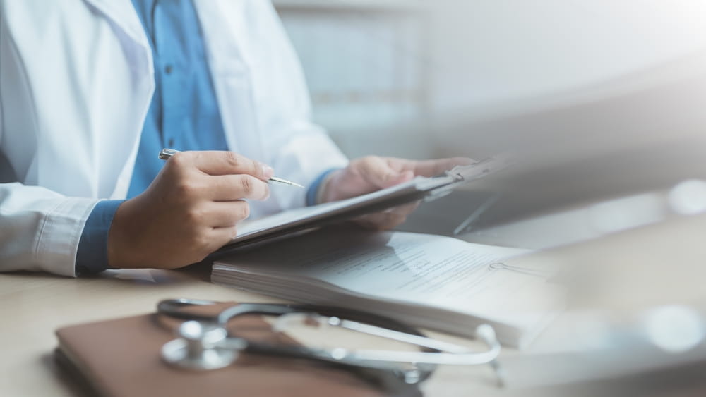 Medical documentation supporting a New Hampshire personal injury claim