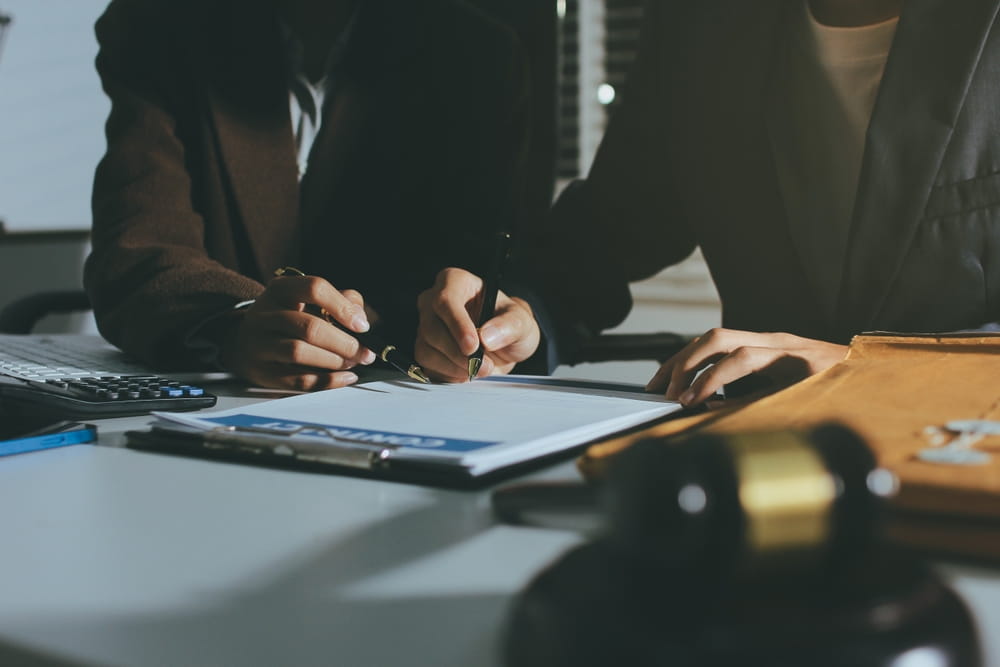 Attorney preparing wrongful death claim documents on behalf of an estate